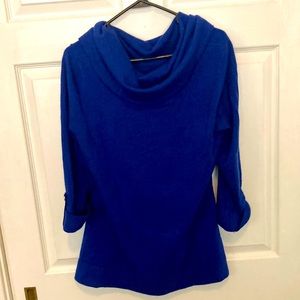 Royal blue sweater